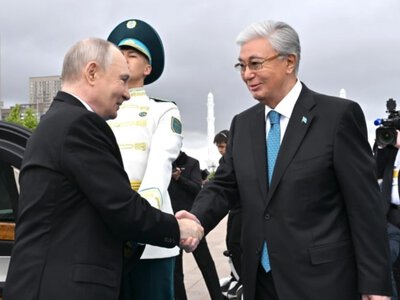 Путина в Астане сопровождает военная техника и истребители – СМИ