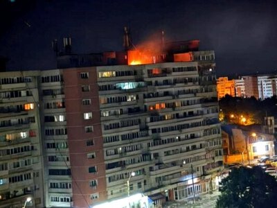 Российский беспилотник врезался в жилой дом в Румынии во время атаки на Украину. Есть раненые