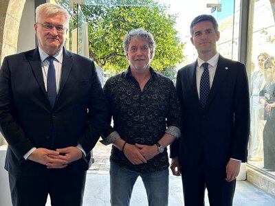 Сибіга розпочав візит на Кіпр із переговорів з нідерландським колегою