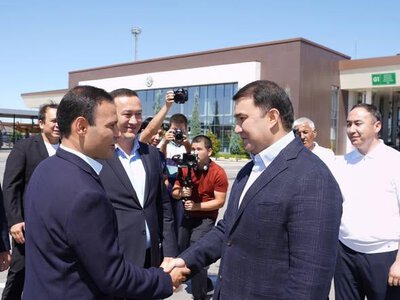 ДЕЛЕГАЦИЯ ТУРКЕСТАНСКОЙ ОБЛАСТИ ПРИБЫЛА НА МЕЖДУНАРОДНЫЙ БИЗНЕС-ФОРУМ В УЗБЕКИСТАН