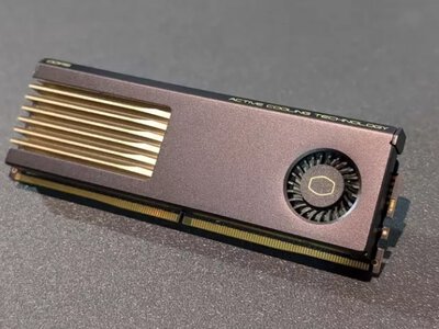 Революция в охлаждении: Cooler Master и G.Skill представили «активные» модули DDR5 с собственным вентилятором