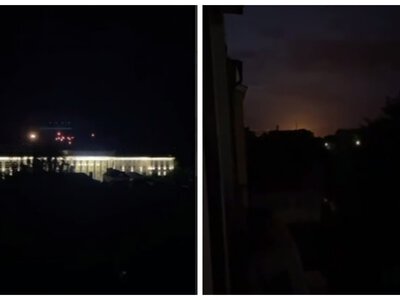 Горят танкер и резервуар с топливом: беспилотники массированно атаковали российский Таганрог (видео)
