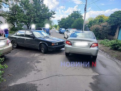 BMW и Daewoo столкнулись в Николаеве