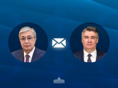  Глава государства поздравил Президента Хорватии с Днем Государственности 