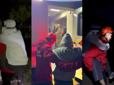  Турист получил травму у пика Фурманова в Алматы 