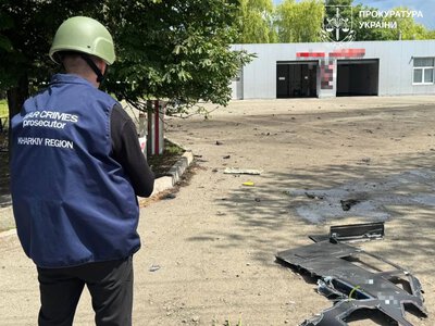 рф атакует АЗС на Харьковщине, ударила ракетой по Мерефе