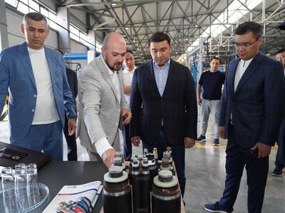 Нуралхан Кушеров ознакомился с передовыми промышленными и туристическими проектами Ташкентской области