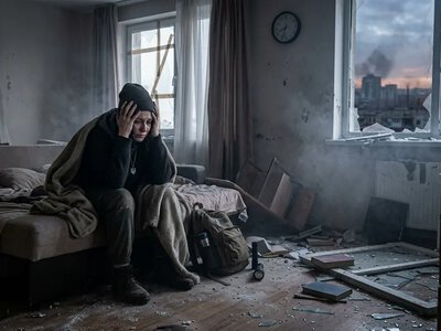 Как быстро прийти в себя после ночного обстрела: упражнение на 1 минуту против паники