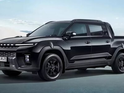 KGM Musso EV Black Edition: Электрический пикап, который заменит дизель