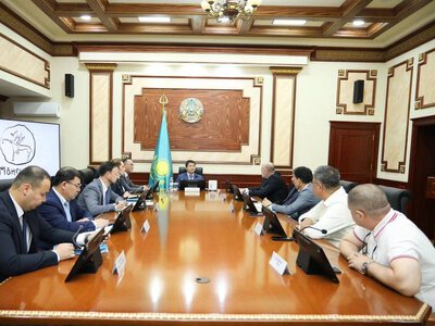 Нурдаулет Килыбай встретился с генеральным директором компании YDA Group