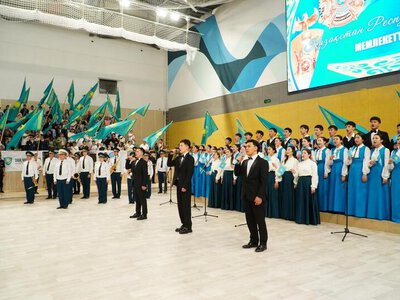 В Акмолинской области отметили День государственных символов Республики Казахстан