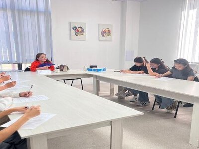 В Балхашском районе состоялась встреча со школьниками на тему «Духовно-нравственное воспитание - основа воспитания»