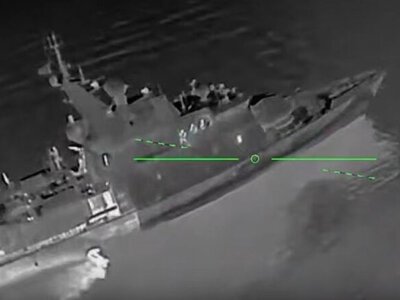 Бойцы СБС нанесли удар по российскому кораблю «Светляк» в оккупированном Крыму