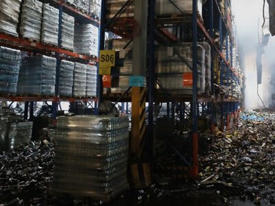 РФ повторно ударила по логистической компании под Днепром - ОВА
