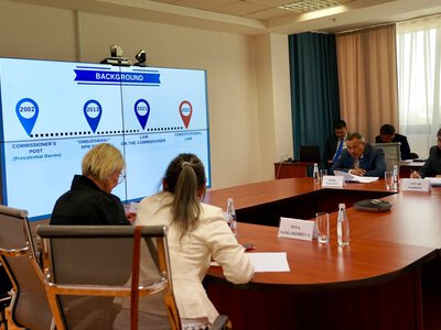 Руководителю Норвежского Хельсинкского комитета презентована деятельность Омбудсмена