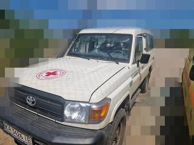 россияне ударили по гуманитарной миссии Красного Креста и АЗС на Херсонщине