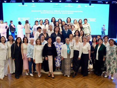 Свыше 500 участниц объединил форум «Aqmola Women Congress» в Кокшетау