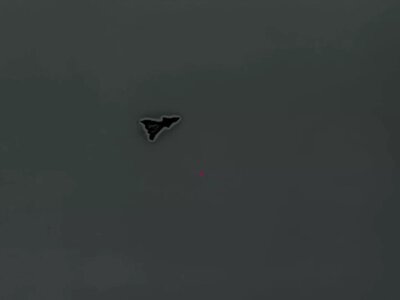  Таинственный аппарат заметили над секретной базой ВВС США 