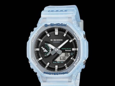 Casio выпустила серию полупрозрачных голубых часов в честь 35-летия экологической организации ICERC Japan