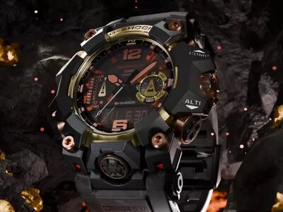Casio представила брутальные G-Shock Mudmaster с вулканической эстетикой и революционными функциями
