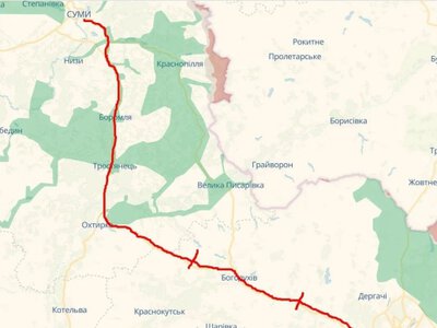 Водителей призвали избегать трасс на севере Украины