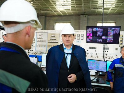 Аким ВКО ознакомился с ходом ремонтных работ на Риддерской ТЭЦ