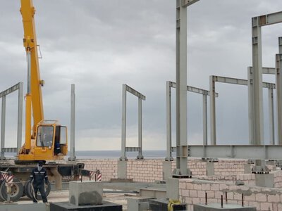  На Бозжыре началось строительство визит-центра 