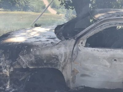  На Харьковщине БПЛА атаковал автомобиль полиции, есть погибший и раненые 