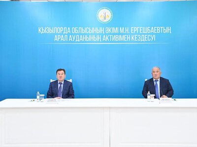 Обсуждены направления социально-экономического развития Аральского района