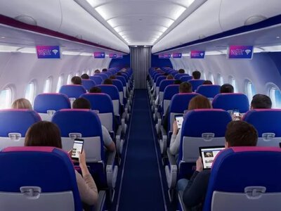 Wizz Air протестировал будущее авиаперелетов: интернет Starlink изменит бюджетные полеты