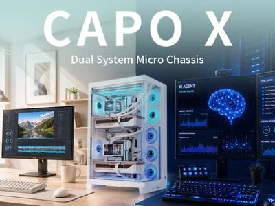 Thermaltake CAPO X: Революция в мире ПК, которая позволит иметь два компьютера в одном корпусе