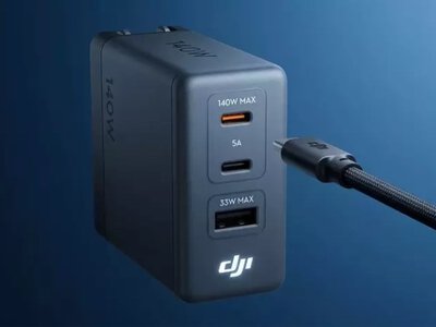 Зарядное устройство будущего: DJI представила компактный 140-ваттный GaN-адаптер по цене смартфона