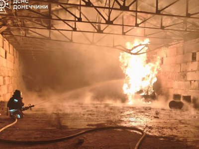 В Донецкой области спасатели ликвидировали четыре пожара после российских обстрелов