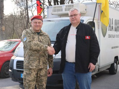 Побачив Запоріжжя в умовах війни – і став волонтером: литовський експерт допомагає українським військовим