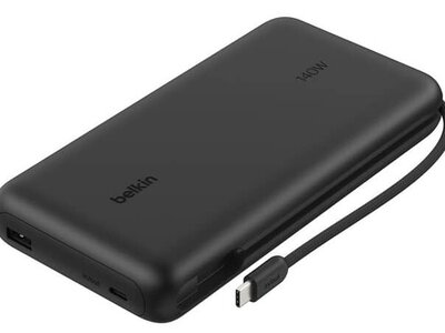 Belkin представила мощный повербанк UltraCharge Pro 25K, способный заряжать ноутбук