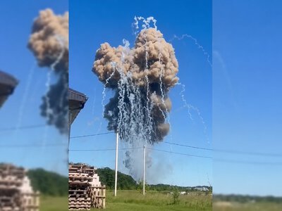 ВСУ нанесли удары по складам боеприпасов в Белгороде и топлива в Мариуполе