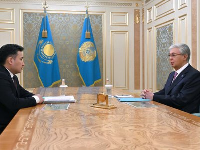  Президент принял министра труда и социальной защиты населения 