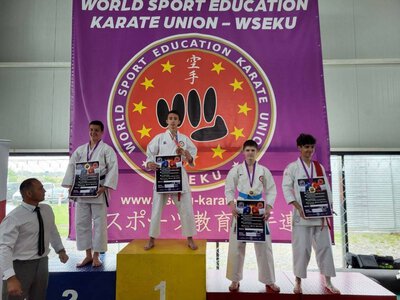 Юний спортсмен із Запорізької області став дворазовим чемпіоном світу та Європи з карате
