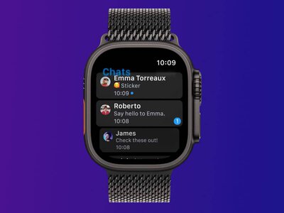 Telegram снова на Apple Watch: вышло новое нативное приложение