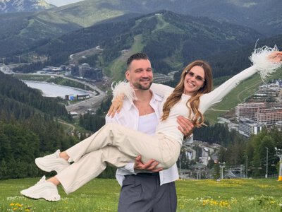 Семья, горы и бассейн: Наталка Денисенко показала, как проводит время в Буковеле
