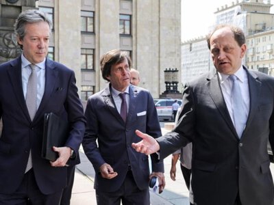 Послы Франции, Великобритании и Германии встретились с МИД РФ: о чем говорили