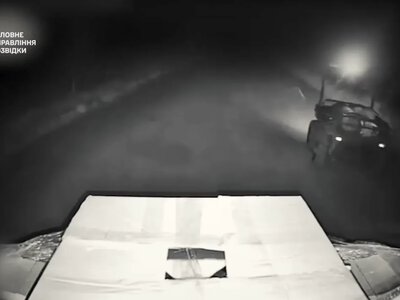 Наземные роботы ГУР из пулемета уничтожают вражеских ждунов FPV — разведчики показали эксклюзивные кадры