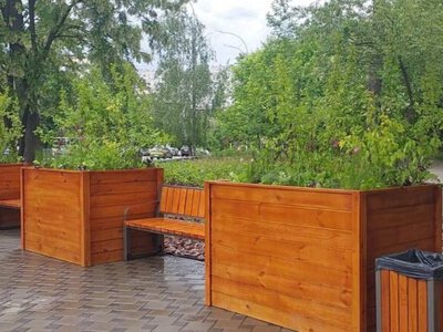 В разных районах Киева обустроили 6 карманных скверов: до конца года планируется создать ещё 4 локации