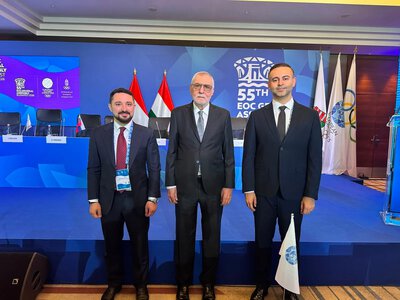 Milli Olimpiya Komitəsinin nümayəndə heyəti AOK-un 55-ci Baş Assambleyasında