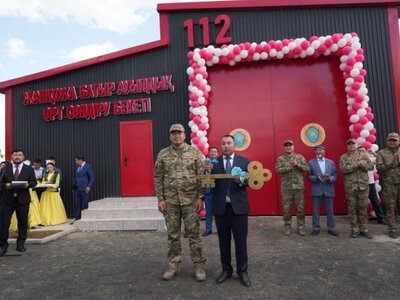  191-й добровольный противопожарный пост открыли в Кызылординской области 