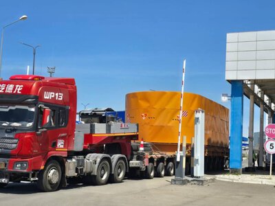  В порту Курык приняли подводный кабель для цифрового коридора между Азией и Европой 