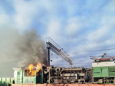 российские дроны атаковали железнодорожную инфраструктуру в Харьковской области: есть пострадавшие
