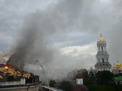 Массированная атака на Киев: четверо погибших, десятки раненых, пожары возникли почти во всех районах столицы