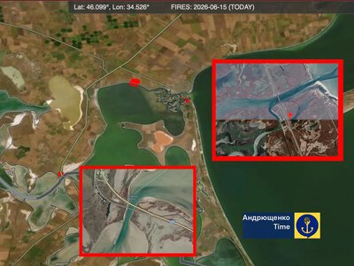 На оккупированной Херсонщине фиксируют новые поражения мостов на пути в Крым