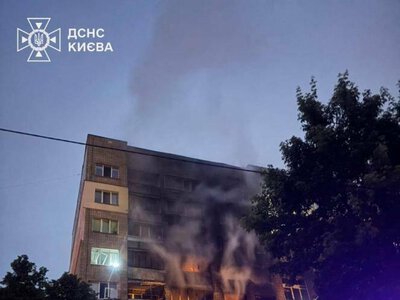 Киев после атаки: город запустил экстренную систему помощи